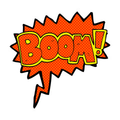 comic book speech bubble cartoon boom symbol