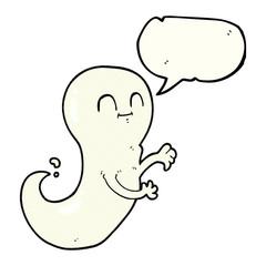 comic book speech bubble cartoon ghost