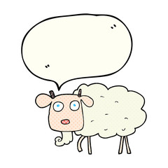 comic book speech bubble cartoon goat