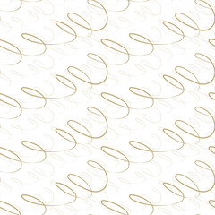 Seamless pattern doodle lines. 落書き線のパターン