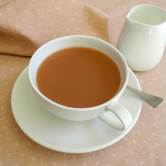 Tea in White Tea Cup 3