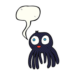 comic book speech bubble cartoon spider