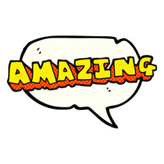 comic book speech bubble cartoon amazing word