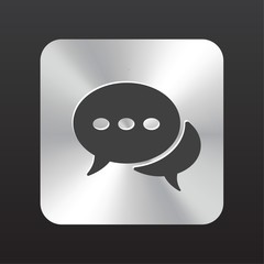 Pictograph of message or chat