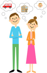 若い夫婦　ライフプラン