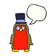 comic book speech bubble cartoon robin