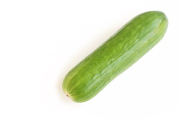 Cucumber on White Background
