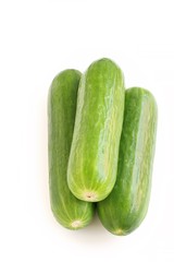 Cucumber on White Background