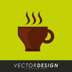 coffee time icon design 