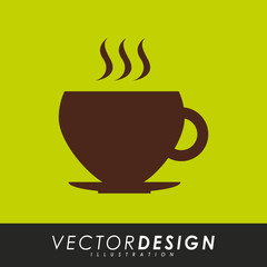coffee time icon design 