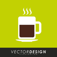 coffee time icon design 