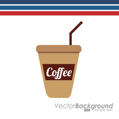 coffee time icon design 