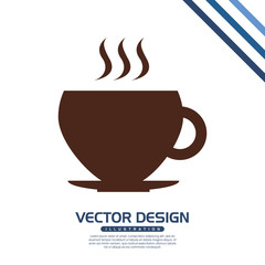 coffee time icon design 