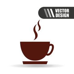 coffee time icon design 