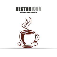 coffee time icon design 