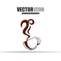 coffee time icon design 