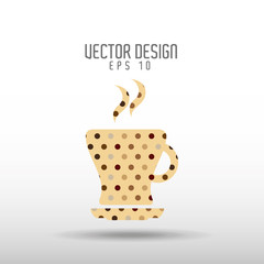 coffee time icon design 