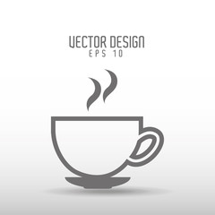 coffee time icon design 