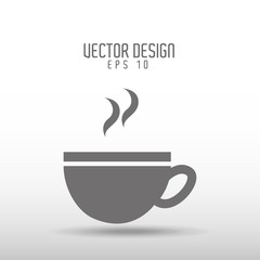 coffee time icon design 