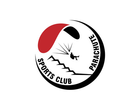 red parchute club logo