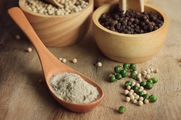 seed pepper and dried