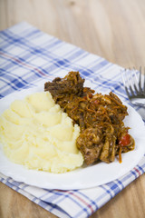 Chakhokhbili - stew bird, widespread in the Caucasus.