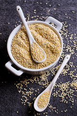 Quinoa dry seeds