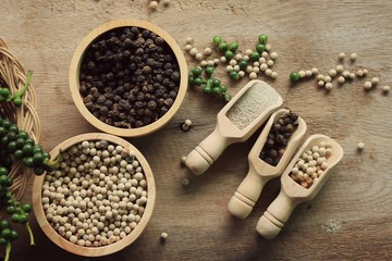 seed pepper and dried