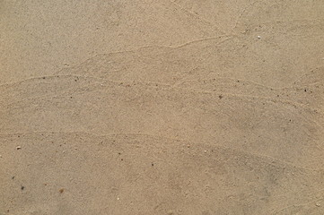 sand on the beach