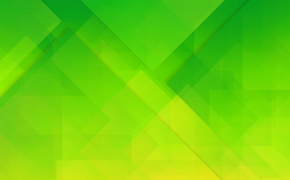 Abstract green polygonal background