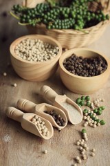 seed pepper and dried