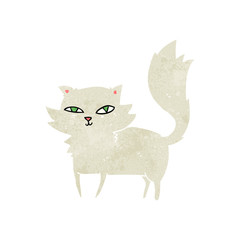 retro cartoon cat