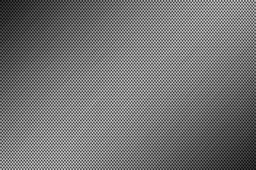 Metal brushed background, perforated metal surface