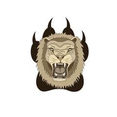 trace lion tattoo/ Tattoo trail lion force energy, courage, spirit, wise decision leaves a trail of your actions your destiny 