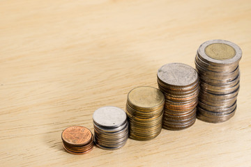 saving money are growing concept