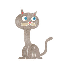 retro cartoon cat