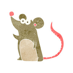 retro cartoon mouse