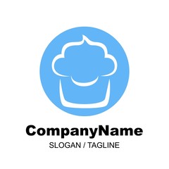 cupcake logo icon Vector