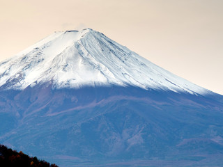 Top of Fuji mountain