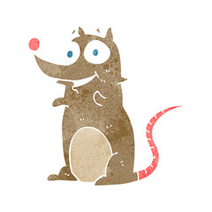 retro cartoon mouse