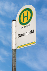 Schild 79 - Baumarkt