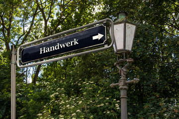 Schild 53 - Handwerk