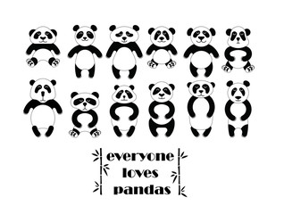 Panda set 5