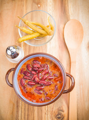 homemade red bean casserole