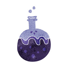retro cartoon magic potion