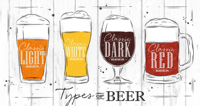 Poster Types Beer Coal