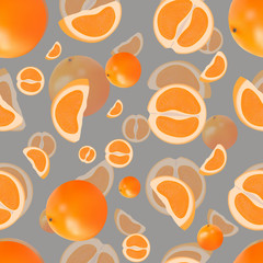 pattern of orange