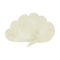 carton cloud speech bubble