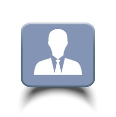 Pictograph of businessman