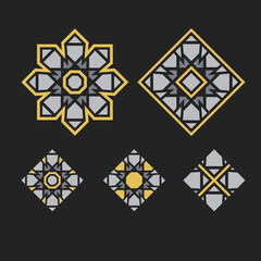 Vector geometric symbols